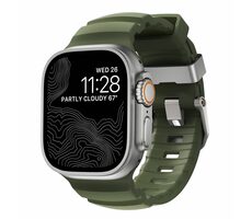 Nomad Rocky Point Band remienok pre Apple Watch 49/46/45/44/42mm natural/forest