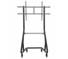 Neomounts NS-M3800BLACK čierna / Držiak displeja / stojan + vozík / 60 "-100" / VESA 200x200/1000x600 / nosn. 100kg 