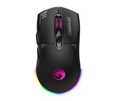 Marvo DUKE 20 čierna / bezdrôtová optická myš / 4800 DPI / 2.4GHz USB prijímač