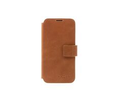 FIXED Kožené puzdro typu kniha ProFit pre Samsung Galaxy S25 Ultra hnedé