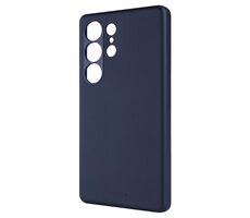 FIXED Kožený zadný kryt MagLeather s podporou MagSafe pre Samsung Galaxy S25 Ultra modrý