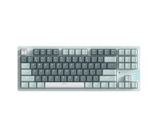 Thunderobot K87 zelená / herná klávesnica / mechanická / Red Switches / podsvietená / USB / 1.5m