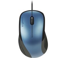 KAPPA Mouse - USB modrá / drôtová myš / optická / 1000 DPI / 3 talčítka / USB / 1.4m