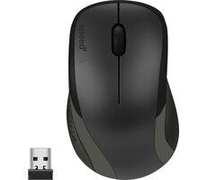 KAPPA Mouse - Wireless čierna / bezdrôtová myš / optická / 1200 DPI / 3 tlačidlá / 2.4GHz 