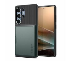 Spigen Slim Armor CS ochranný kryt pre Samsung Galaxy S25 Ultra abyss green
