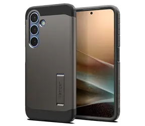 Spigen Tough Armor MagSafe ochranný kryt pre Samsung Galaxy S25+ gunmetal