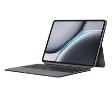 OnePlus QWERTY SMART Keyboard flipové púzdro s klávesnicou a touchpadom pre OnePlus Pad 2 sivá
