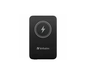 Verbatim Magnetická bezdrôtová powerbanka Charge&Go / 10000mAh / čierna