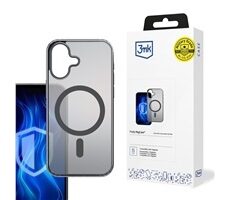 3mk Frosty MagCase zadný kryt pre Apple iPhone 16 PLUS čierna