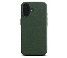 Woolnut Leather Case ochranný kryt pre Apple iPhone 16 zelená 