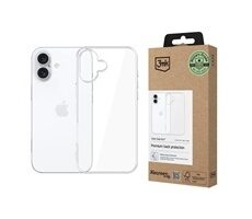 3mk Clear Case Eco zadný kryt pre Apple iPhone 16 PLUS