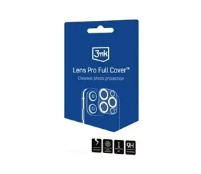 3mk Lens Pre Full Cover sklá na fotoaparát pre Apple iPhone 16/16 PLUS