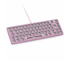 Glorious GMMK 2 Compact barebone ISO ružová / herná 65% TKL / bez spínačov / USB-C / ISO layout / RGB / 1.8m