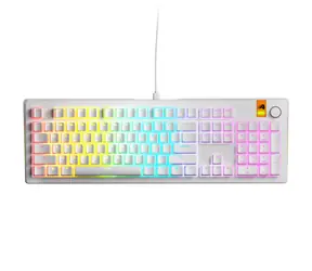 Glorious GMMK 3 HE 100% - Fox HE ANSI biela / herná 100% / USB-C / ANSI (US) layout / Fox HE / RGB / 1.4m