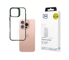 3mk Satin Armor Case+ zadný kryt pre Apple iPhone 16 Pre zelená