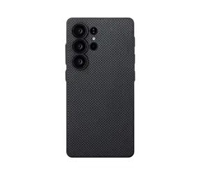 Pitaka PIN Button Case ochranný kryt pre Samsung Galaxy S25 Ultra Black/Grey Plain