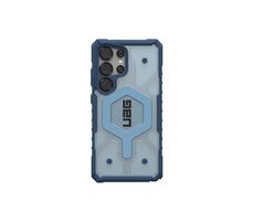 UAG Pathfinder Clear MagSafe ochranný kryt pre Samsung Galaxy S25 Ultra blues lanyard