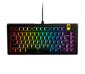 Glorious GMMK 3 HE 75% - Fox HE ANSI čierna / herná 75% TKL / USB-C / ANSI (US) layout / Fox HE / RGB / 1.4m