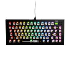 Glorious GMMK 3 Pre 75% barebone ANSI čierna / herná 75% TKL / USB-C / bez spínačov / ANSI layout / RGB / 1.4m