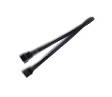 Silverstone Predlžovací kábel 4-Pin PWM 300mm - čierna
