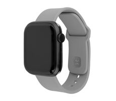FIXED Set silikónových remienkov Silicone Sporty Strap pre Apple Watch 42/44/45/46mm svetlo šedý