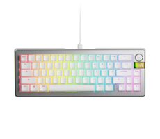 Glorious GMMK 3 Pro HE 65% - Fox HE ANSI strieborná / herná 65% TKL / USB-C / ANSI (US) layout / Fox HE / RGB / 1.4m