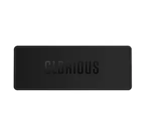 Glorious Keyboard Mat 65% čierna / podložka pod klávesnicu / 360 x 136 x 4 mm