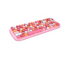 Rozbalené - MOFII Candy BT ružová / Bezdrôtová klávesnica / Bluetooth / US Layout / 2x AAA / rozbalené