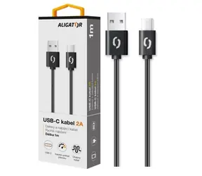 Aligator Dátový kábel 2A USB-C 1m
