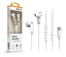 Aligator Slúchadlá AE007 Cool Music / USB-C / biela