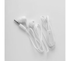 Aligator Slúchadlá Hands Free stereo R550 s tlačidlom biela / originálne