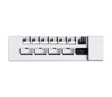 Lian Li EDGE HUB biela / 4X USB / 6x PWM