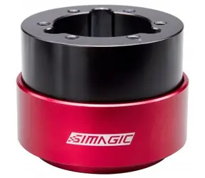 Simagic Quick Release červená / Rýchloupinák pre volanty Simagic / 50mm