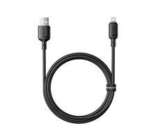 Baseus Silky (P10377702113-00) Rýchlonabíjací kábel USB-A/Lightning 2.4A 1m čierna