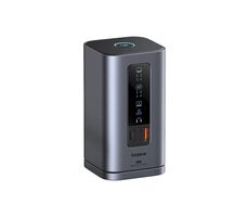 Baseus Spacemate 11v1 Dokovacia stanica šedá / USB-C / 2x USB-A / 3x HDMI / PD
