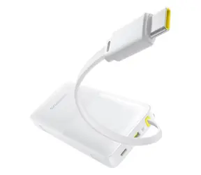 Baseus Bipow 2 10000mAh 20W biela / Powerbanka / USB-A / USB-C