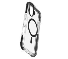 CellularLine Ochranný kryt Tetra Force Strong Guard Mag s podporou Magsafe pre Apple iPhone 16 PLUS transparentný