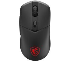 MSI Versa 300 Wireless čierna / Herná optická myš / 8000 DPI / 6 tlačidiel / USB / BT / RGB