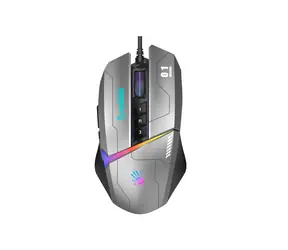 A4Tech Bloody Myš W60 Max Activated šedá / Herná myš / 12000DPI / 8 tlačidiel / USB / 1.8 m