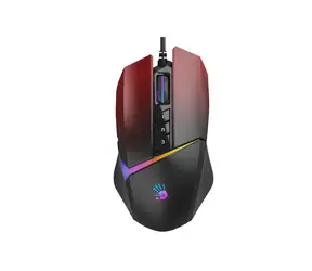 A4Tech Bloody Myš W60 Max Activated čierno-červená / Herná myš / 12000DPI / 8 tlačidiel / USB / 1.8 m