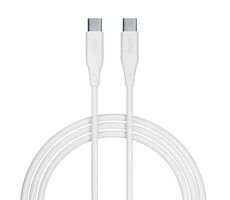 Allity AUC-02 Dátový kábel USB-C/USB-C 2m 100W biela