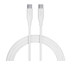 Allity AUC-02 Dátový kábel USB-C/USB-C 1m 60W biela
