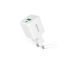 Epico UltraBoost GaN 20W biela / Nabíjačka / 1x USB-C / 1x USB-A