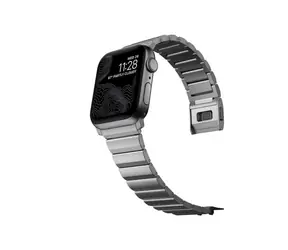 Nomad Titanium Band remienok pre Apple Watch 42/44/45/46/49 mm strieborná