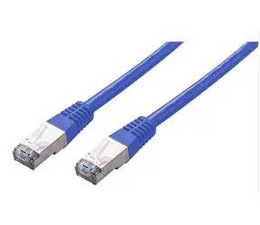 C-tech patchcord Cat5e Kábel FTP 0.25 m modrá