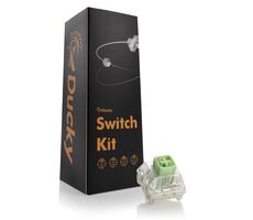 Ducky Kailh Box Jade Switches / mechanické / 3-Pin / 'clicky' / MX-Stem / 50g / jade / 110 kláves