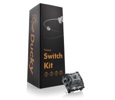 Ducky Kailh Super V2 Speed Silver Switches / mechanické / 3-Pin / lineárne / MX-Stem / 38g / strieborná / 110 kláves