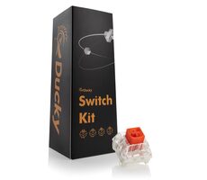 Ducky Kailh Box Red Switches / mechanické / 3-Pin / lineárne / MX-Stem / 45g / červená / 110 kláves