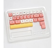 Ducky Daisy Dye sublimačný set / PBT / ANSI-US-Layout / 133 kláves