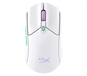HyperX Pulsefire Haste 2 Core biela / Herná bezdrôtová myš / optická / 12000DPI / 6 tlačidiel / USB / BT / 2.4GHz